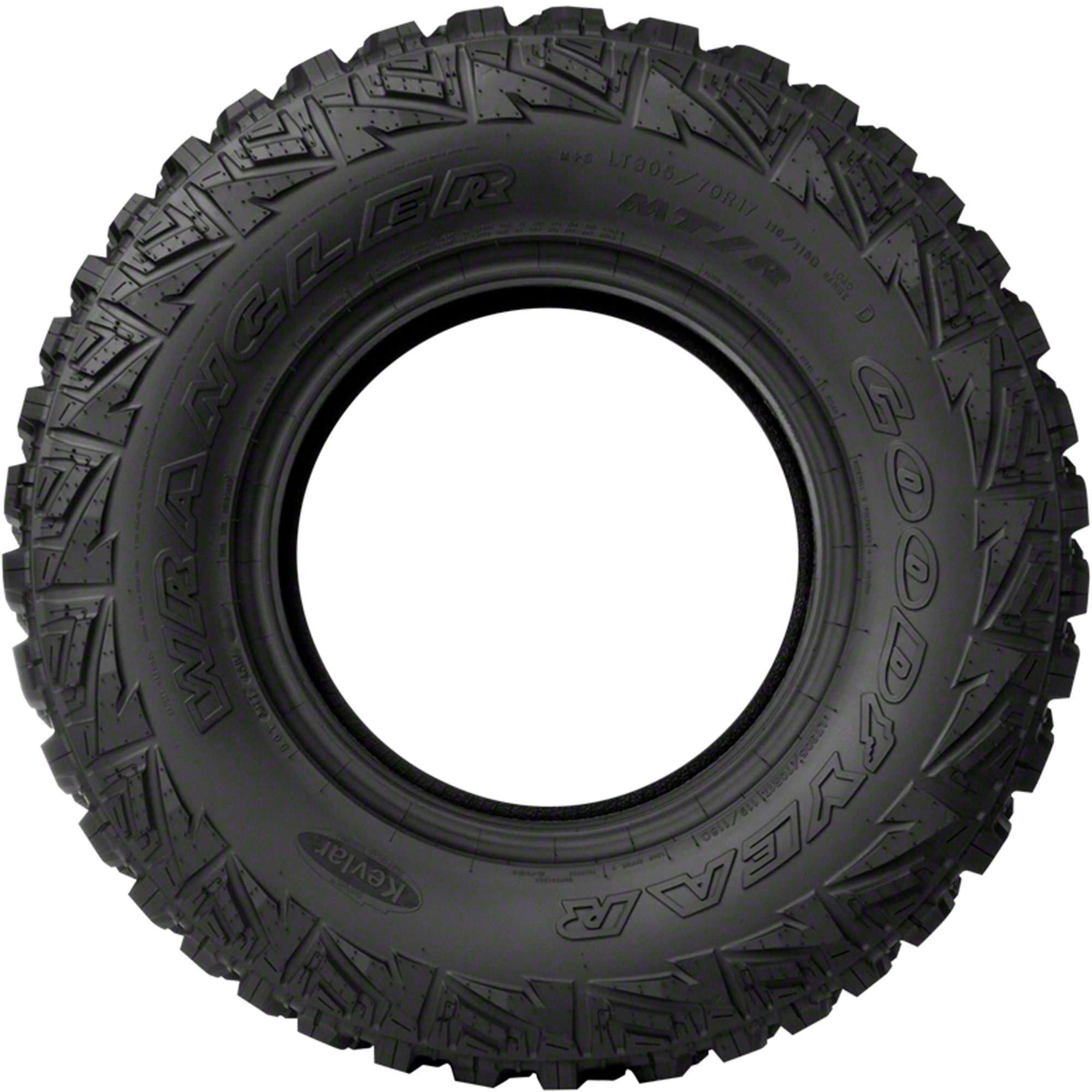 ラングラーMT/R withケブラー LT255/75R17 1本 Amazon.com: Goodyear Wrangler MT/R Kevlar Radial - LT255