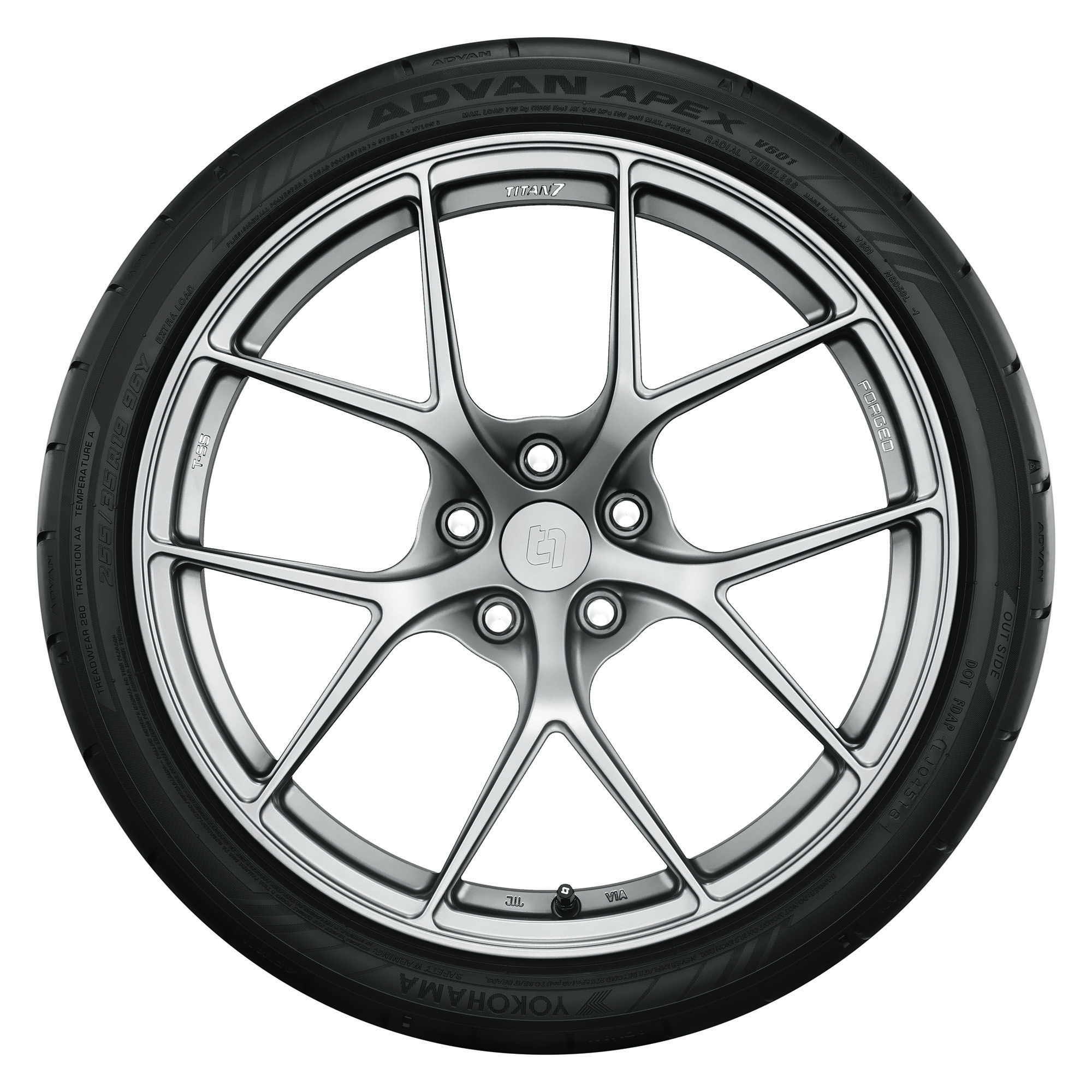 YOKOHAMA　Advantc-3　1本 2 Yokohama Advan Neova AD09 285/35R19 103W Street Legal