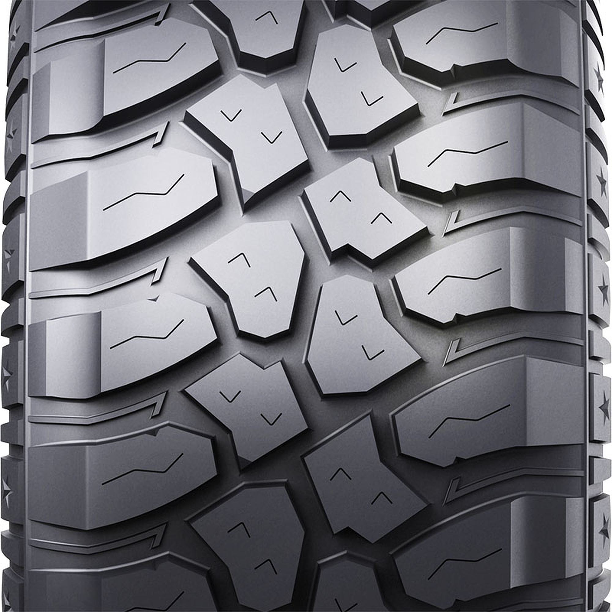 ●REBEL NATION 4 New Forceland Rebel Hawk M/t - Lt33x12.50r20 Tires