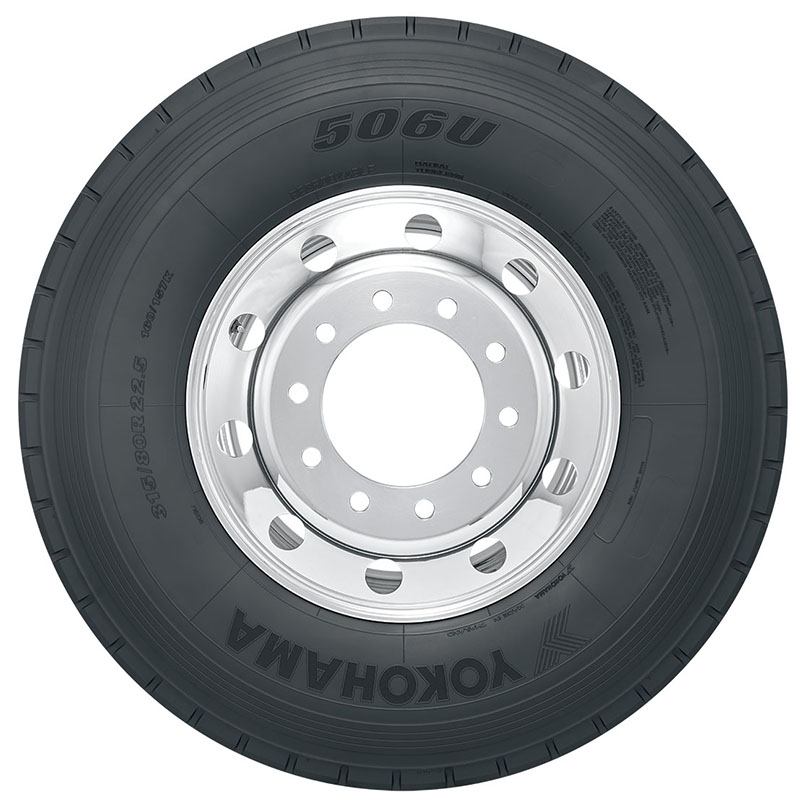 4 New Yokohama 506u - 315/80r22.5 Tires 31580225 315 80 22.5