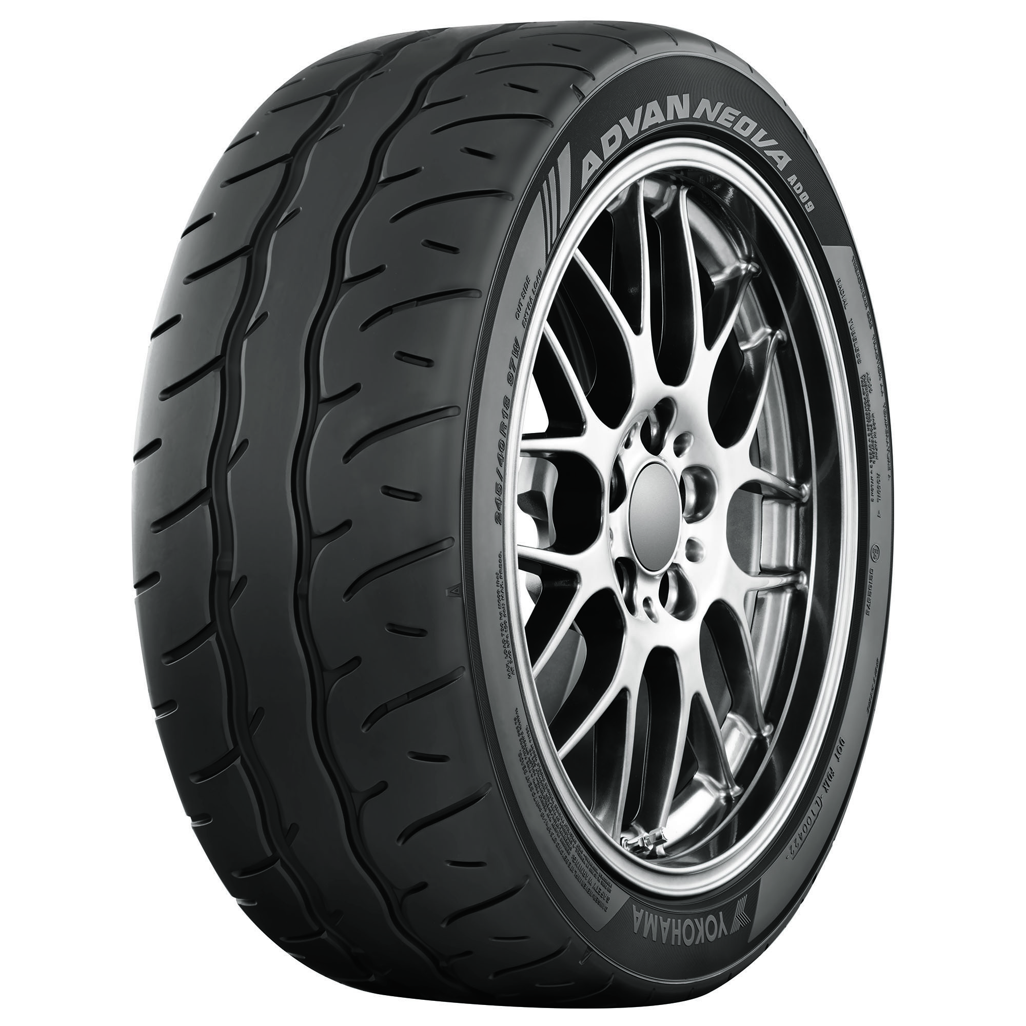 1 New Yokohama Advan Neova Ad09 - 205/50r15 Tires 2055015 205 50