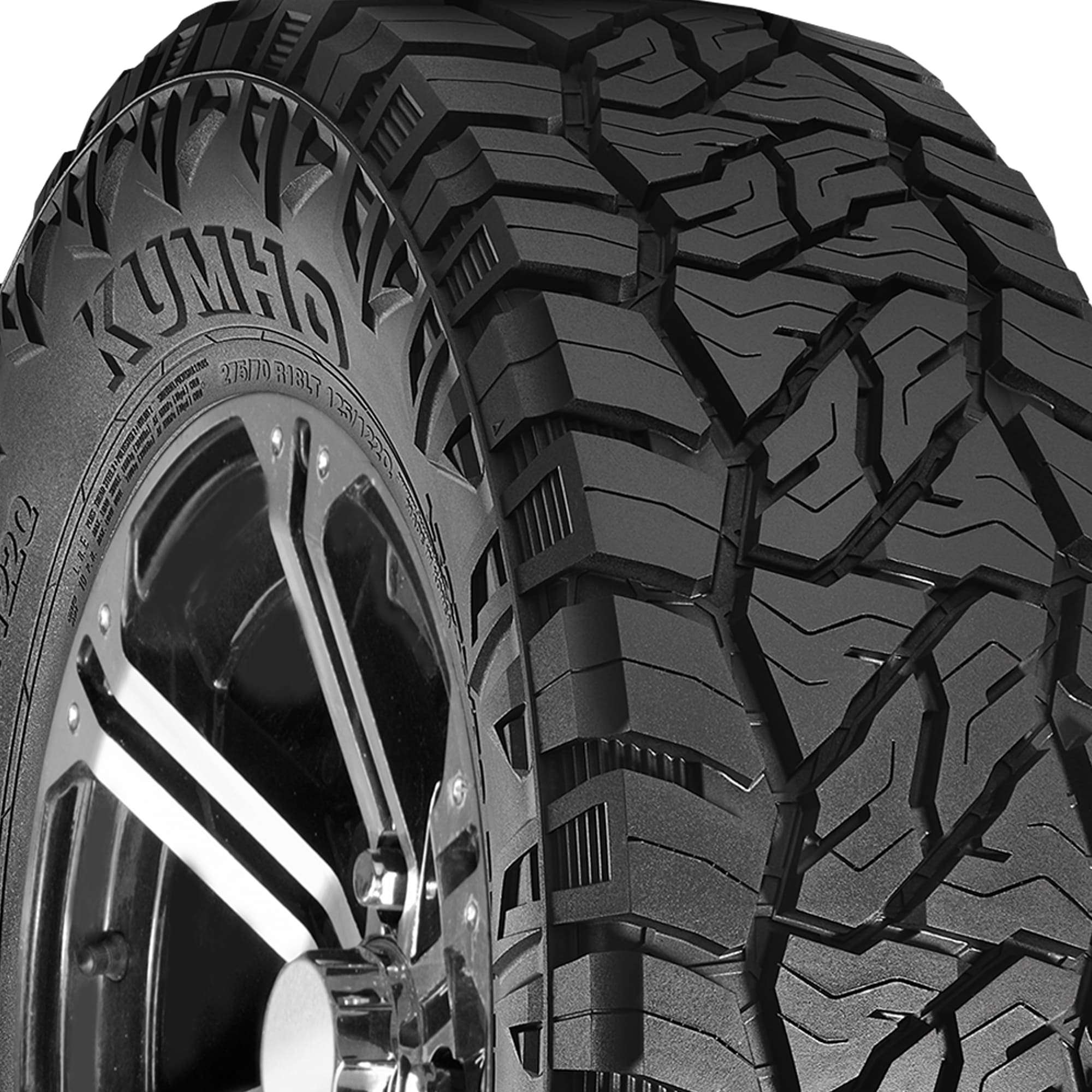 1 New Kumho Road Venture Rt51 - Lt37x13.5r20 Tires 3713520 37 13.5