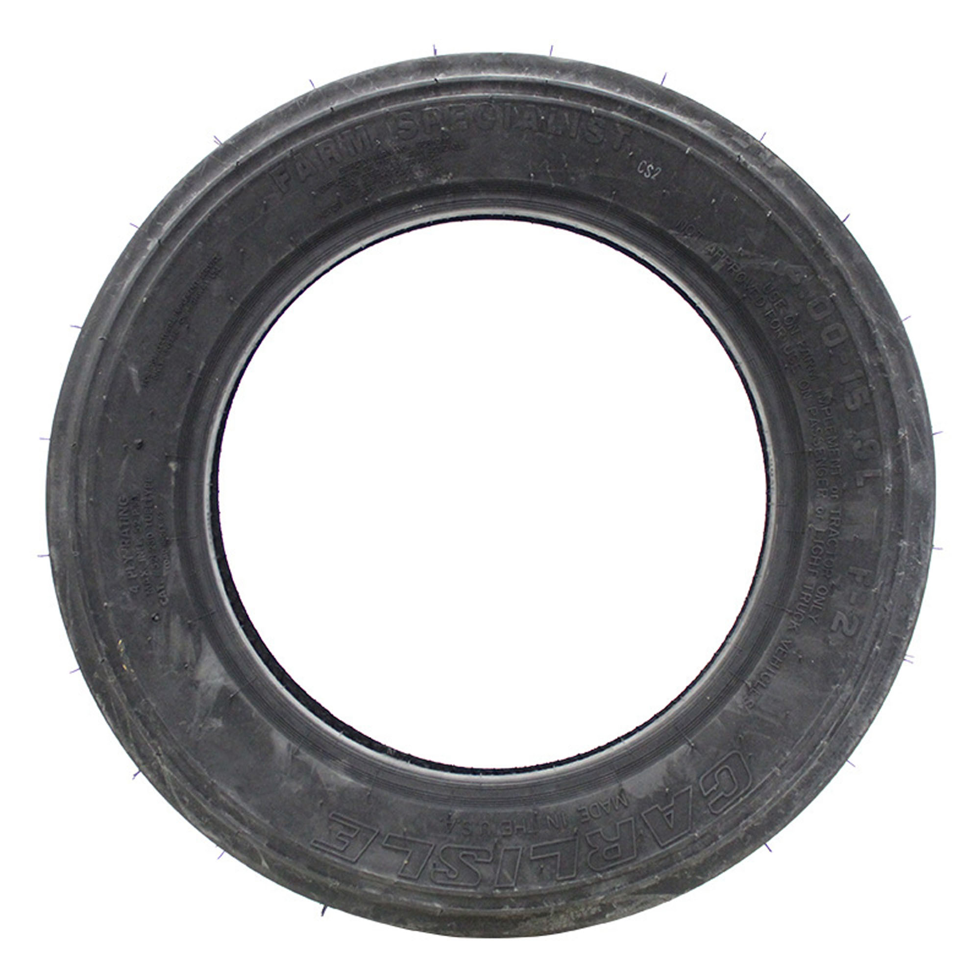 Carlisle Farm Specialist Pair Of 2 Tractor Tires, Bias 8-16 Load 6 Ply Tractor Tires